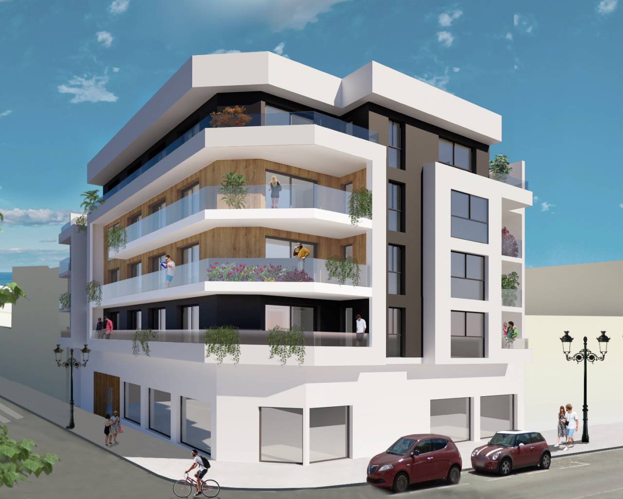 Apartment - Nieuw gebouw - Guardamar Del Segura - Guardamar pueblo