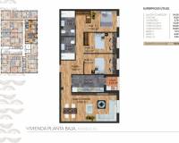 Nieuw gebouw - Apartment - Torre Pacheco - - Centro  -