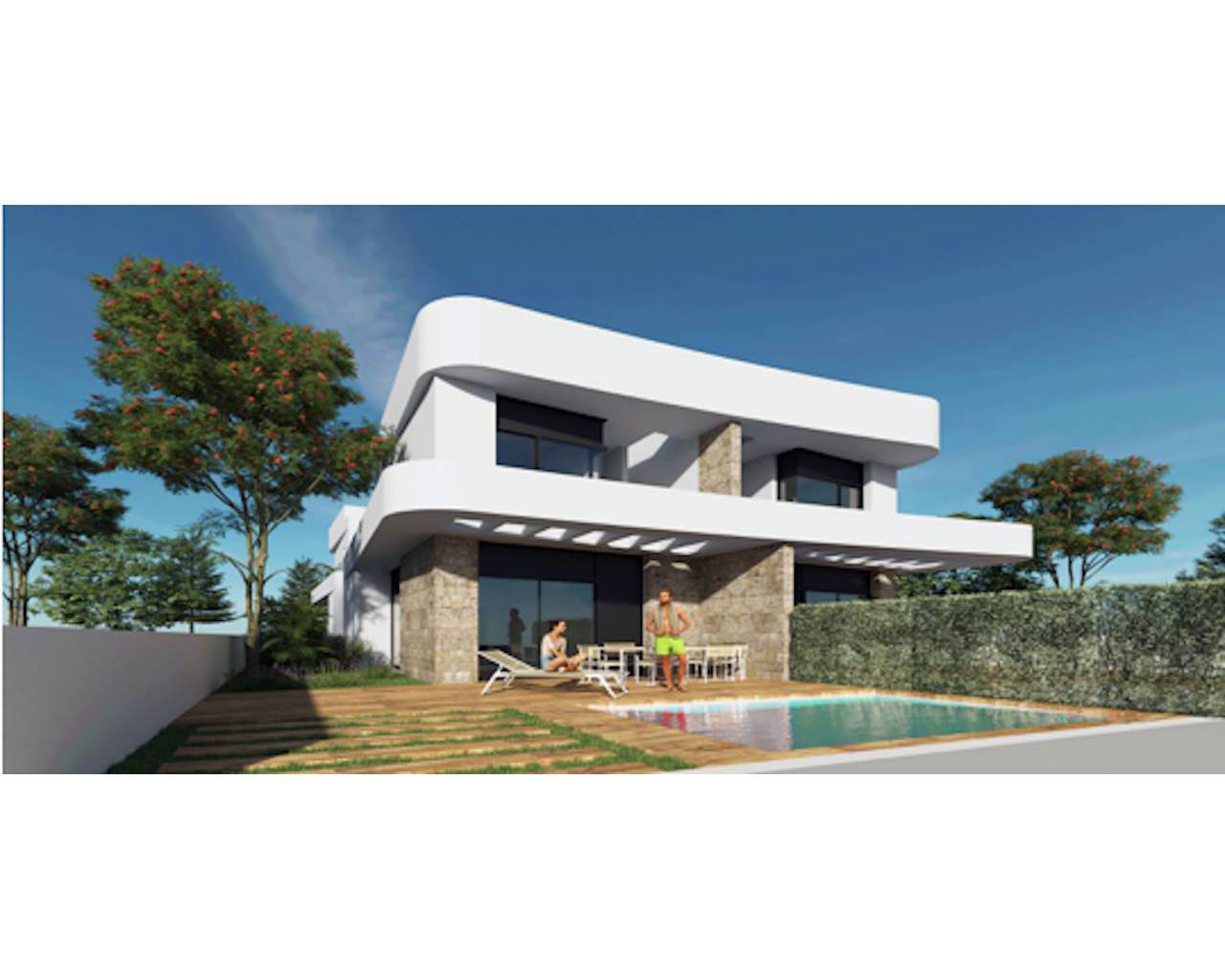 Semi detached villa - Nieuw gebouw - Los Montesinos - La Herrada
