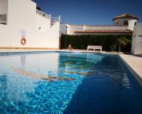 swimming pool with this 3 bedroom property for sale el raso guardamar from zebra homes guardamar