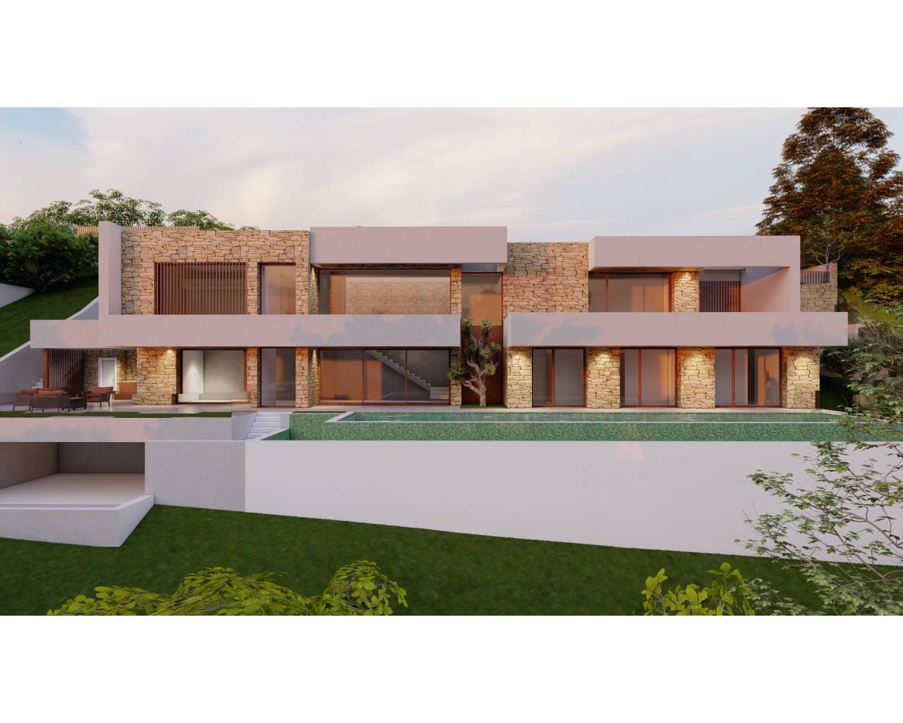 Villa-Chalet - Nueva construcción  - Altea - La Vella
