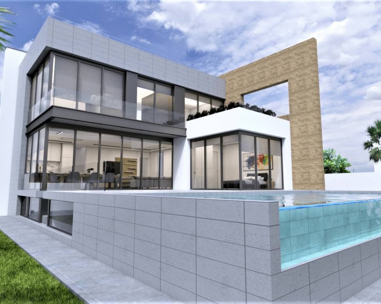 Villa - New Build - Orihuela Costa - NBZH-57680