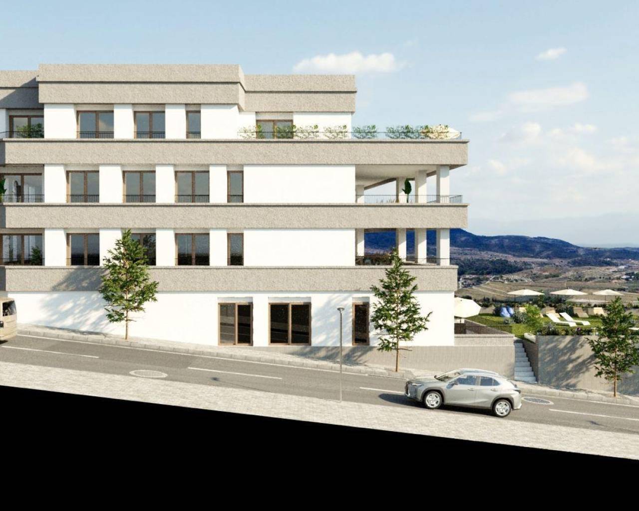 Apartment - Nieuw gebouw - Hondon de las Nieves - NBZH-36005