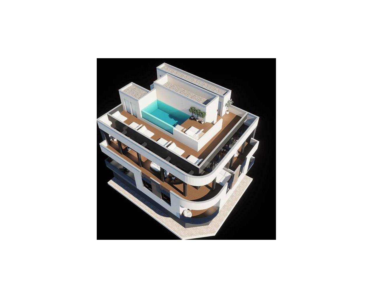 Apartment - Nieuw gebouw - Torrevieja - Centro