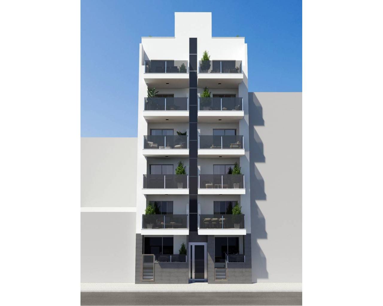 Apartment - Nieuw gebouw - Torrevieja - NBZH-88676
