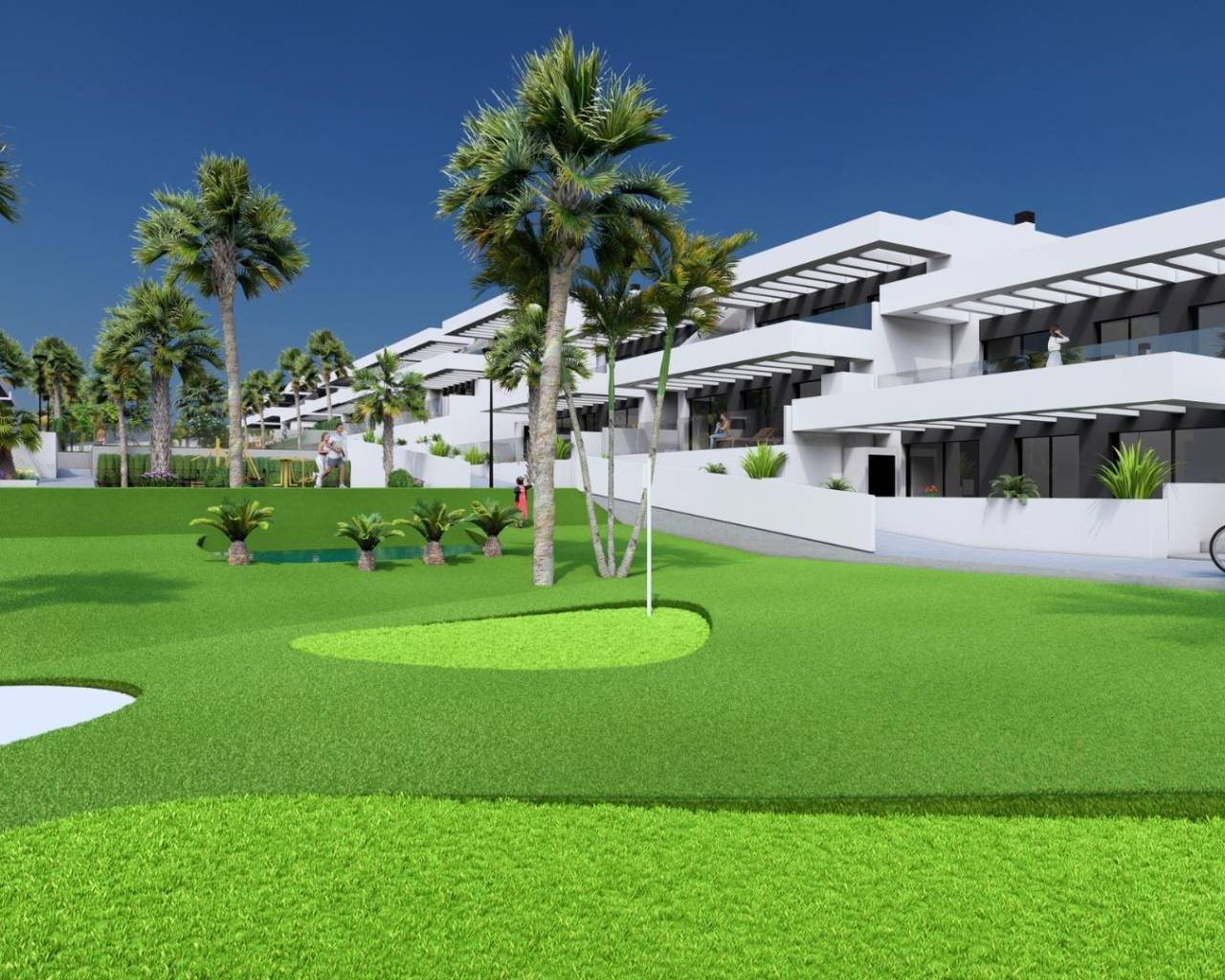 Bungalow - Nueva construcción  - La Finca Golf - NBZH-13330