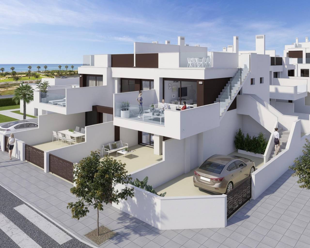 Bungalow - Nueva construcción  - Pilar de la Horadada - NBZH-85607