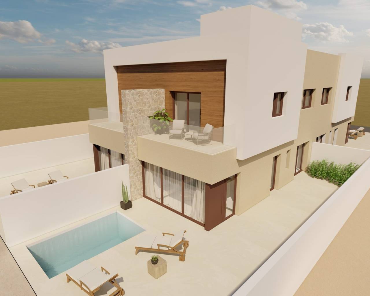 Bungalow - Nueva construcción  - San Javier - San Javier
