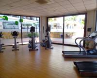communal gym area in luxury marjal beach properties for sale guardamar from zebra homes real estate guardamar