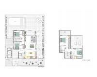 floor plans for a new luxury villa for sale costa blanca