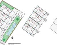 Nieuw gebouw - Bungalow - Pilar de la Horadada - Parque del Mediterraneo