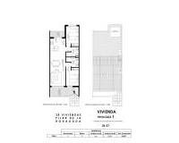 Nieuw gebouw - Bungalow - Pilar de la Horadada - pueblo