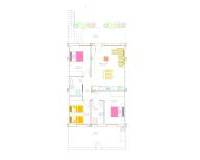 Nieuw gebouw - Bungalow - San Javier - pueblo