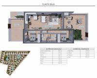 Nieuw gebouw - Bungalow - Torrevieja - Los Balcones