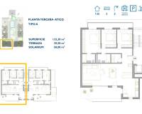 Nieuw gebouw - Penthouse - San Pedro del Pinatar - Pueblo