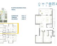 Nieuw gebouw - Penthouse - San Pedro del Pinatar - Pueblo