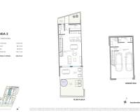 Nieuw gebouw - Townhouse - Mojacar - Playa de la Mena