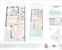 Nieuw gebouw - Townhouse - San Juan Alicante - Cabo de las Huertas
