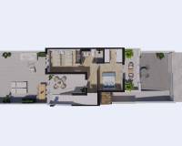 Nueva construcción  - Bungalow - Los Alcazares - Serena Golf