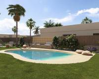 Nueva construcción  - Villa-Chalet - Baños y Mendigo - Altaona Golf