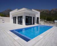 Nueva construcción  - Villa-Chalet - Polop de la Marina - Alberca