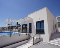 Nueva construcción  - Villa-Chalet - Polop de la Marina - Alberca