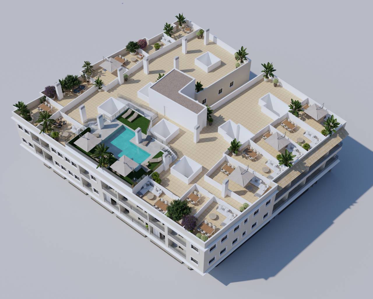 Penthouse - Nieuw gebouw - Algorfa - Algorfa