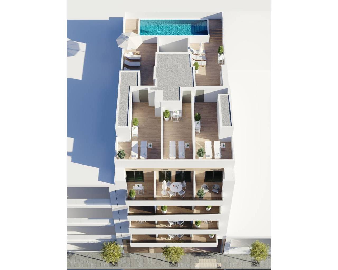 Penthouse - Nieuw gebouw - Torrevieja - NBZH-69278