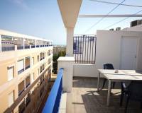 penthouse terrace of guardamar apartment for sale from Zebra homes real estate