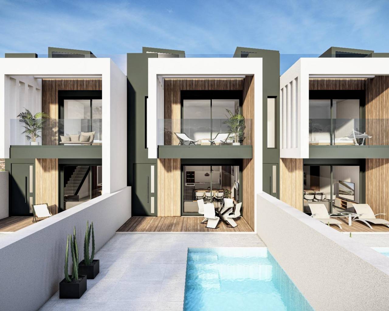 Townhouse - Nieuw gebouw - Pilar de la Horadada - Lo Monte