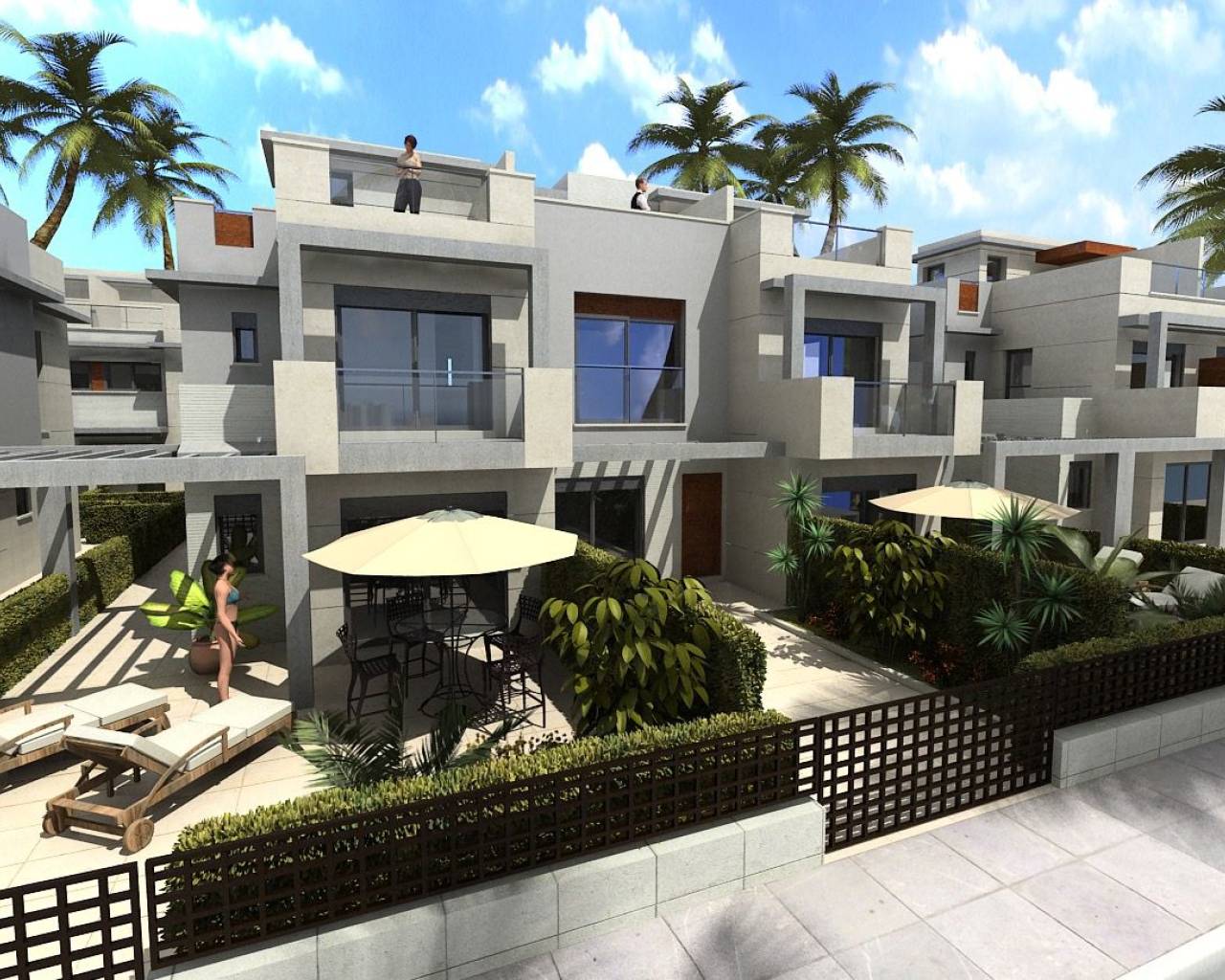 Townhouse - Nieuw gebouw - Puerto de mazarron - Puerto de mazarron