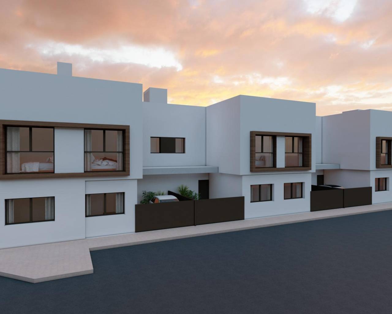 Townhouse - Nieuw gebouw - San Javier - pueblo