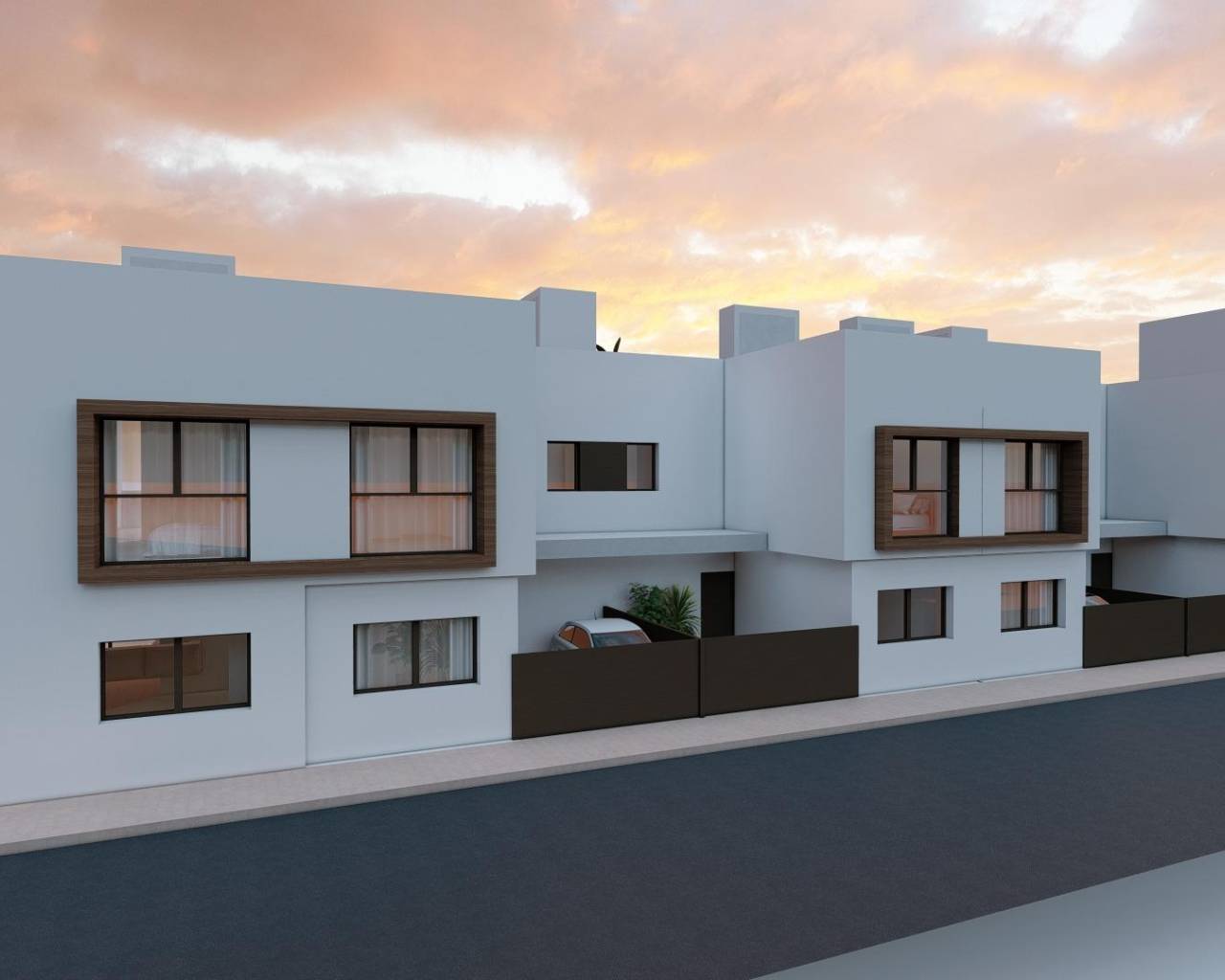 Townhouse - Nieuw gebouw - San Javier - pueblo