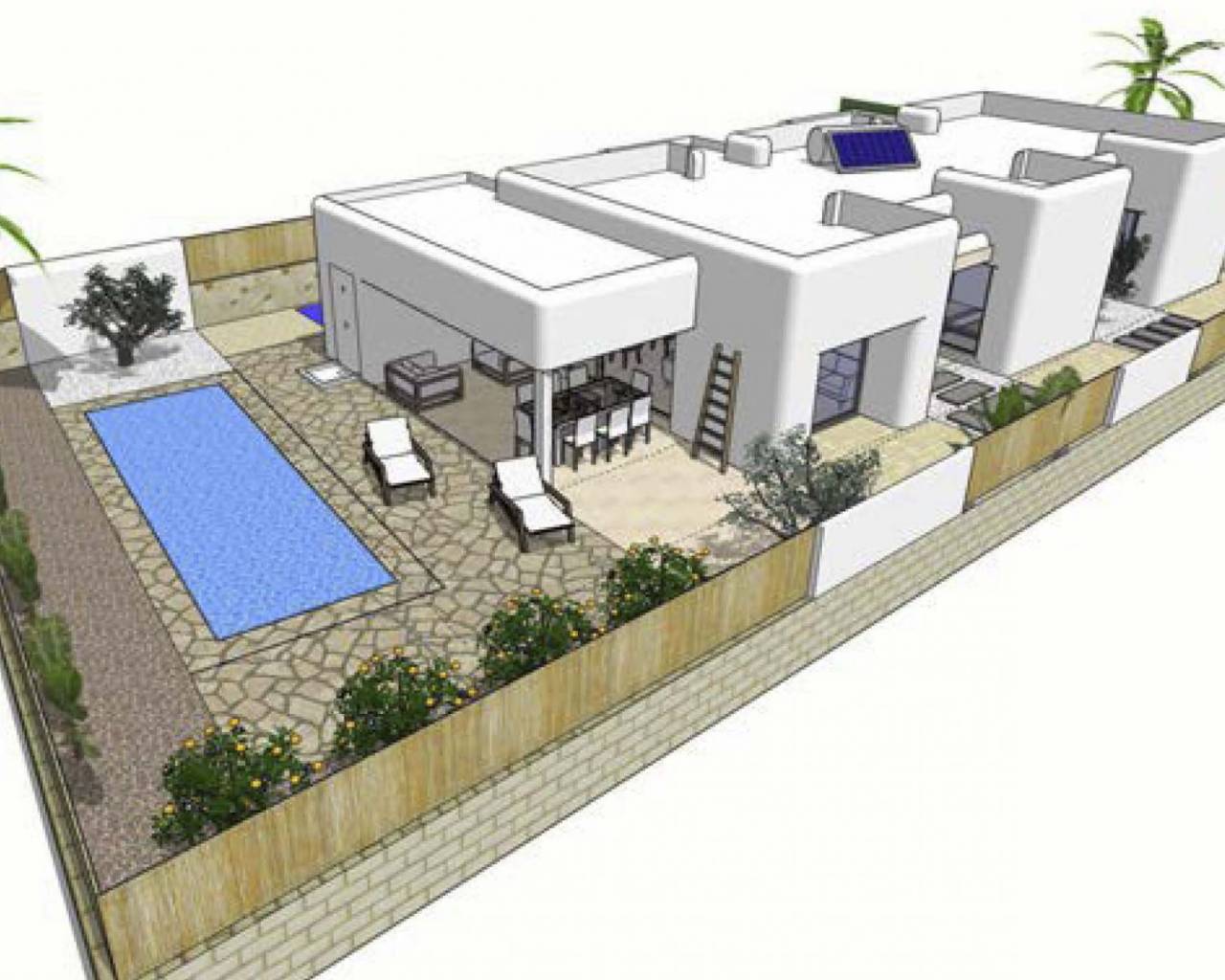 Villa-Chalet - Nueva construcción  - Alfaz del Pi - Arabi