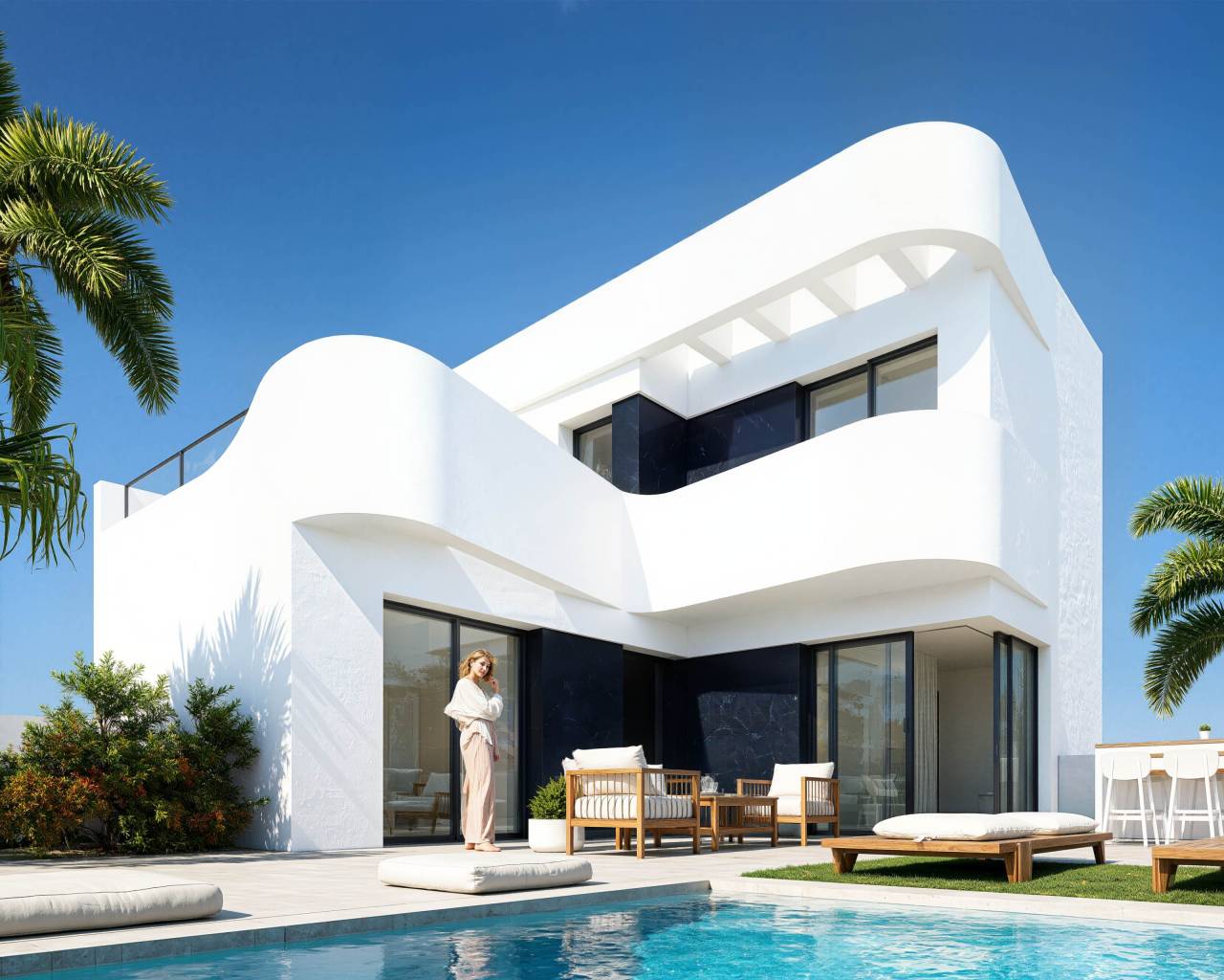 Villa-Chalet - Nueva construcción  - Algorfa - Algorfa