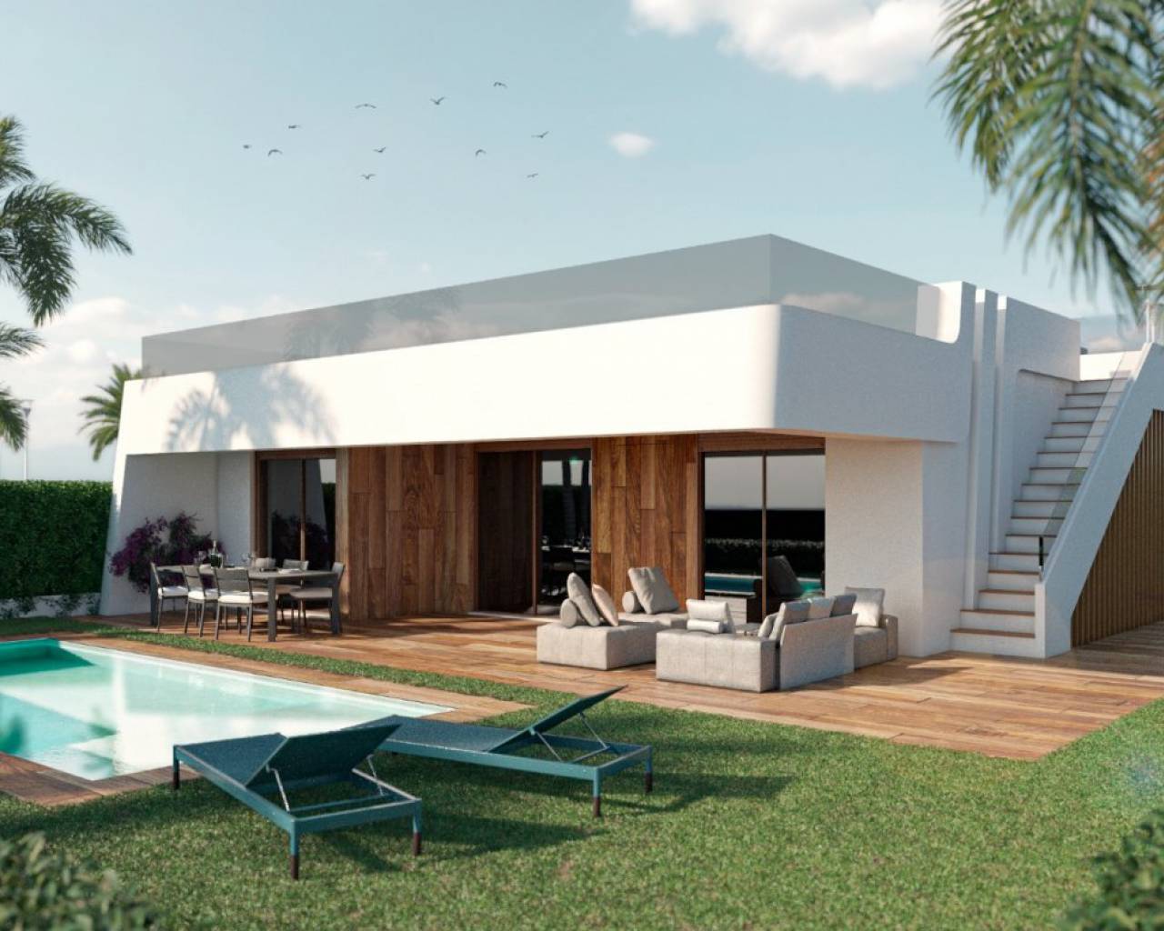 Villa-Chalet - Nueva construcción  - Alhama De Murcia - Condado de Alhama Resort