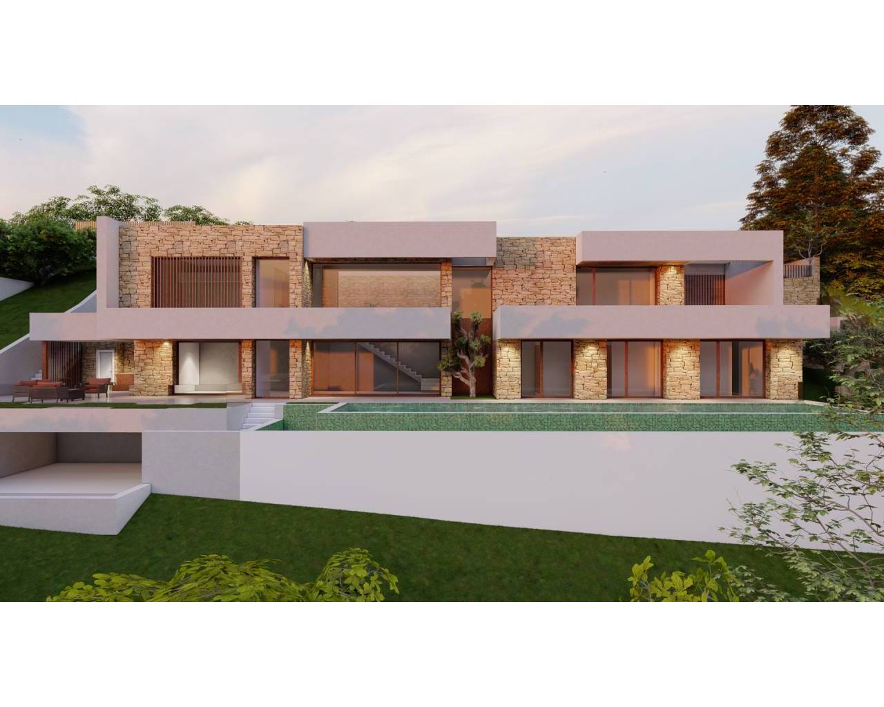 Villa-Chalet - Nueva construcción  - Altea - Altea Hills