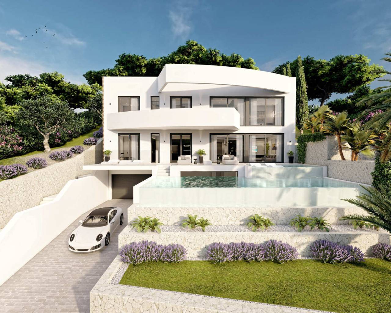Villa-Chalet - Nueva construcción  - Altea - NB-66162