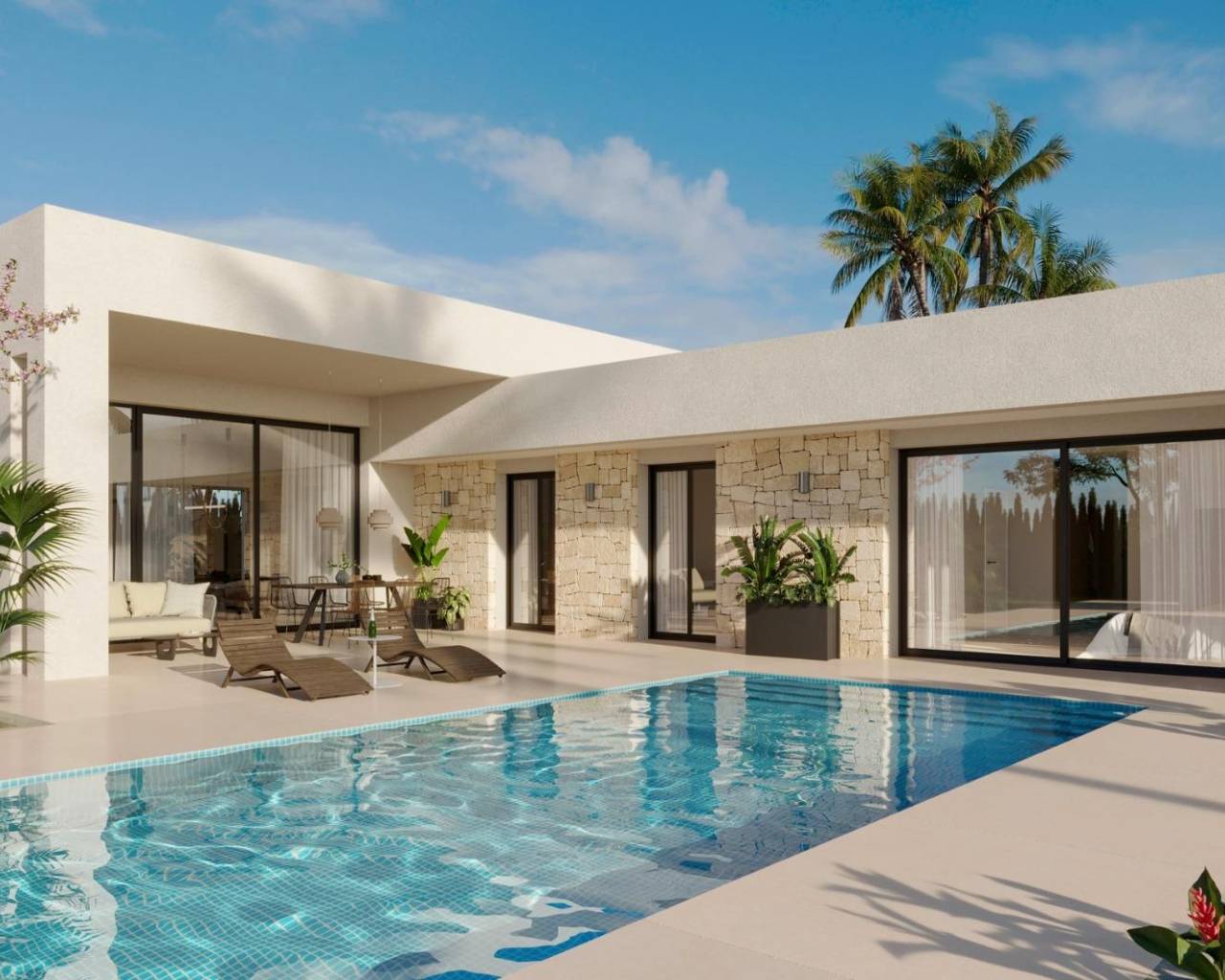 Villa-Chalet - Nueva construcción  - Aspe - NBZH-45825