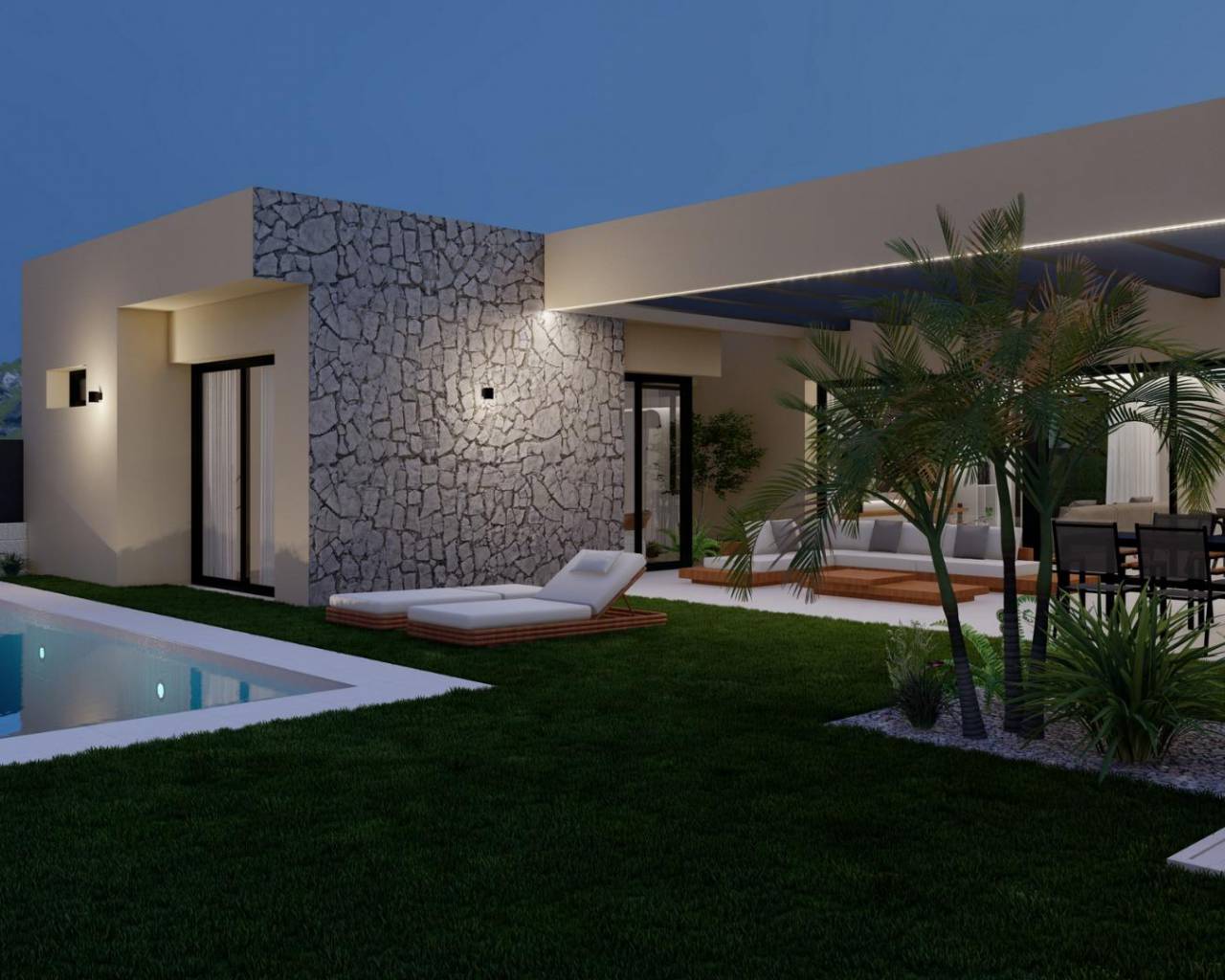 Villa-Chalet - Nueva construcción  - Banos y Mendigo - Altaona golf and country village