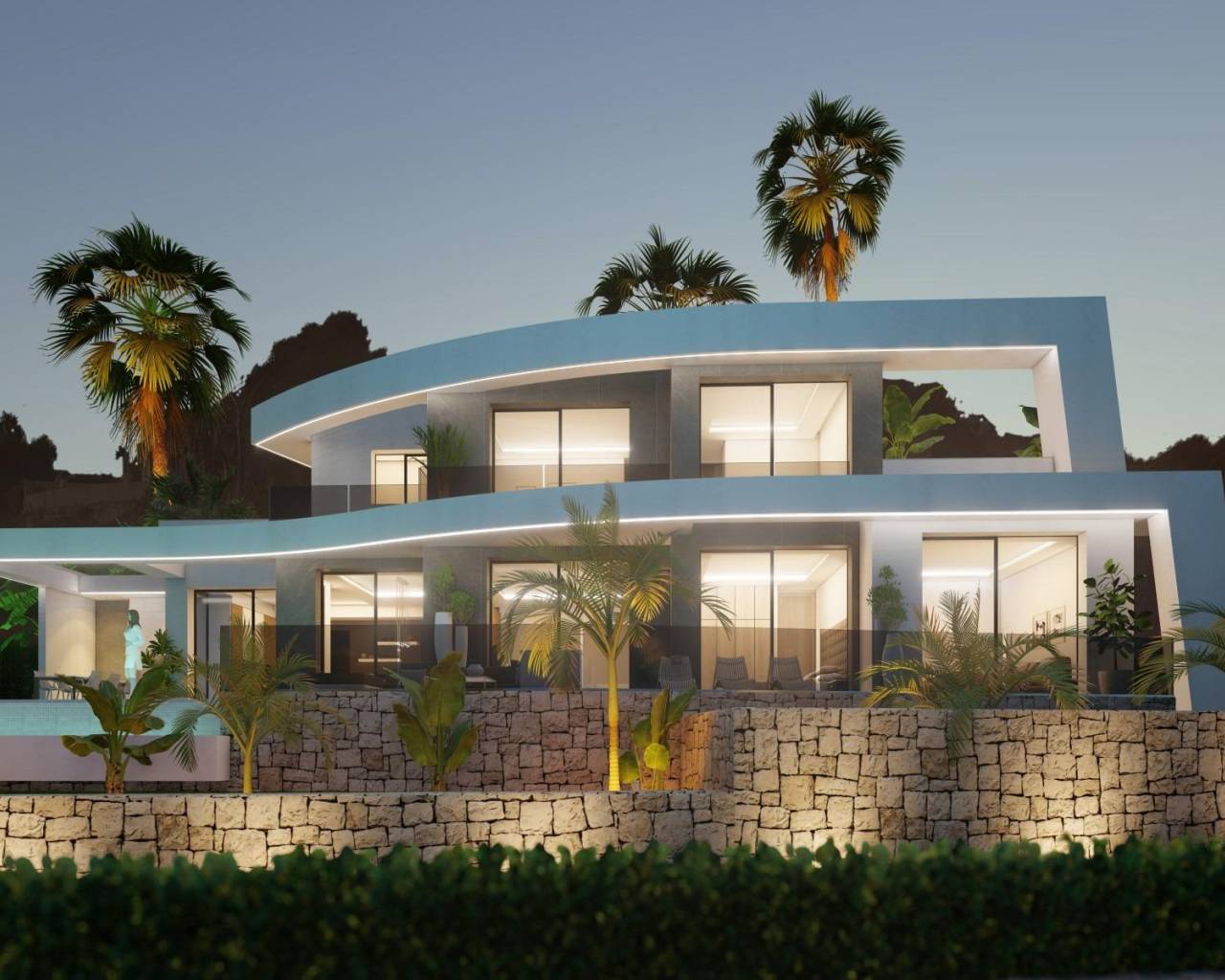 Villa-Chalet - Nueva construcción  - Benissa - Playa de La Fustera