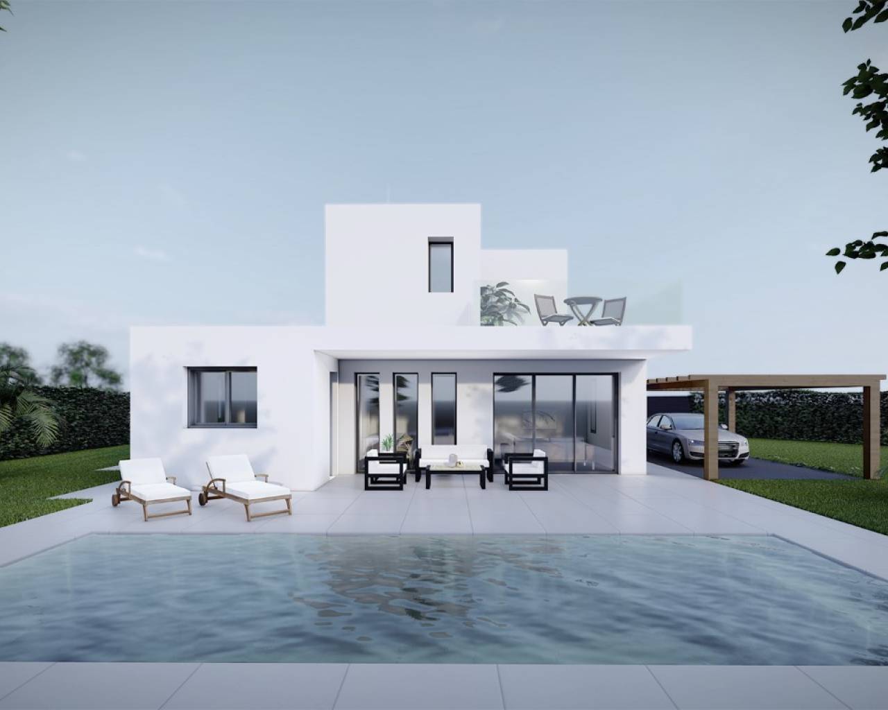 Villa-Chalet - Nueva construcción  - Calpe - Buenavista