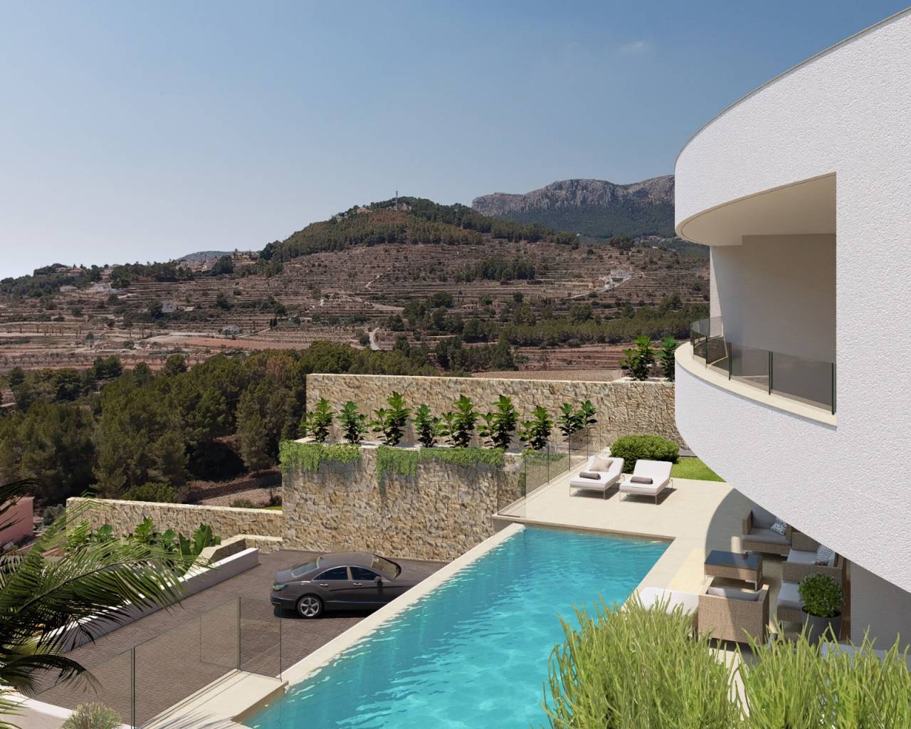 Villa-Chalet - Nueva construcción  - Calpe - Calpe