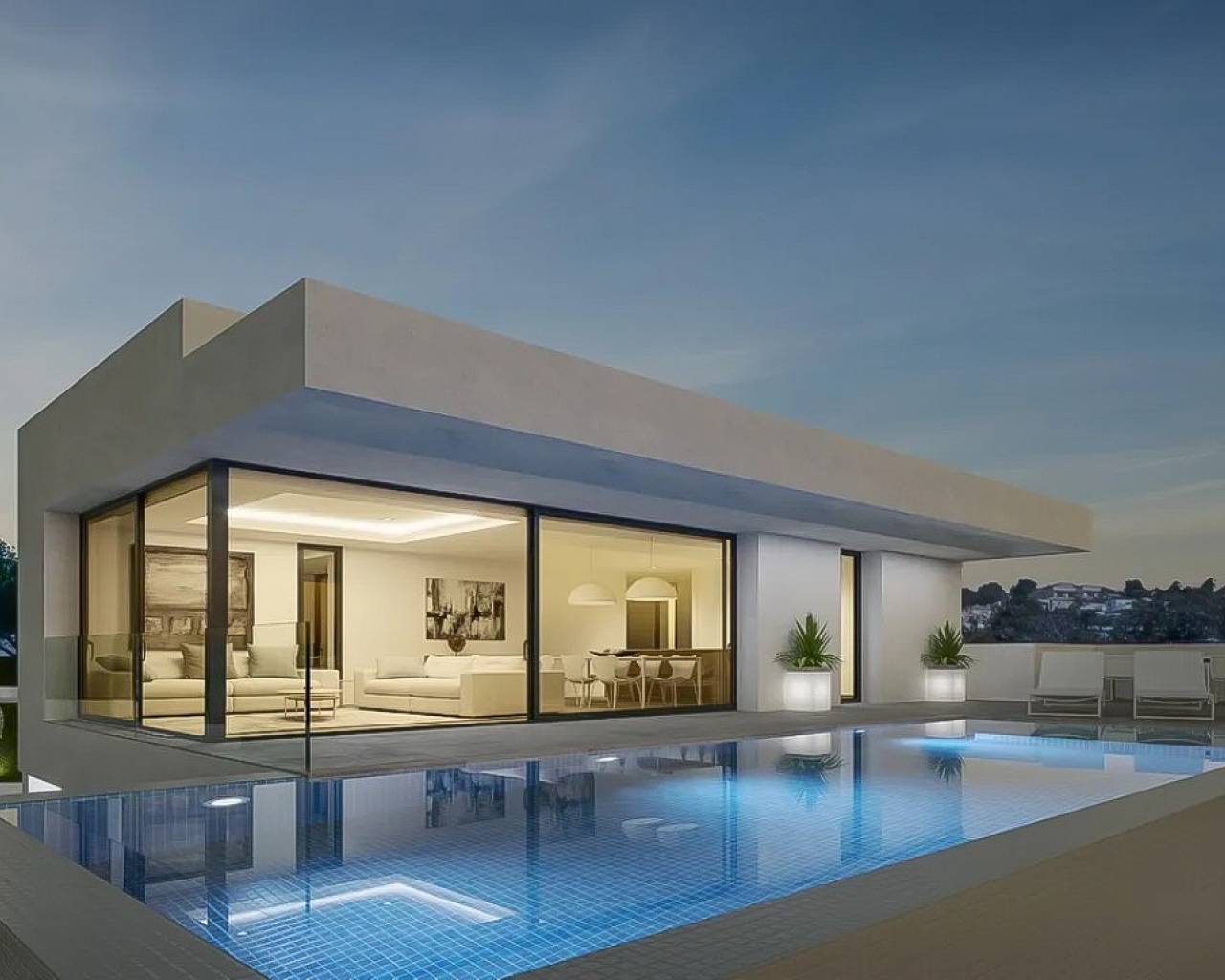 Villa-Chalet - Nueva construcción  - Calpe - Gran Sol