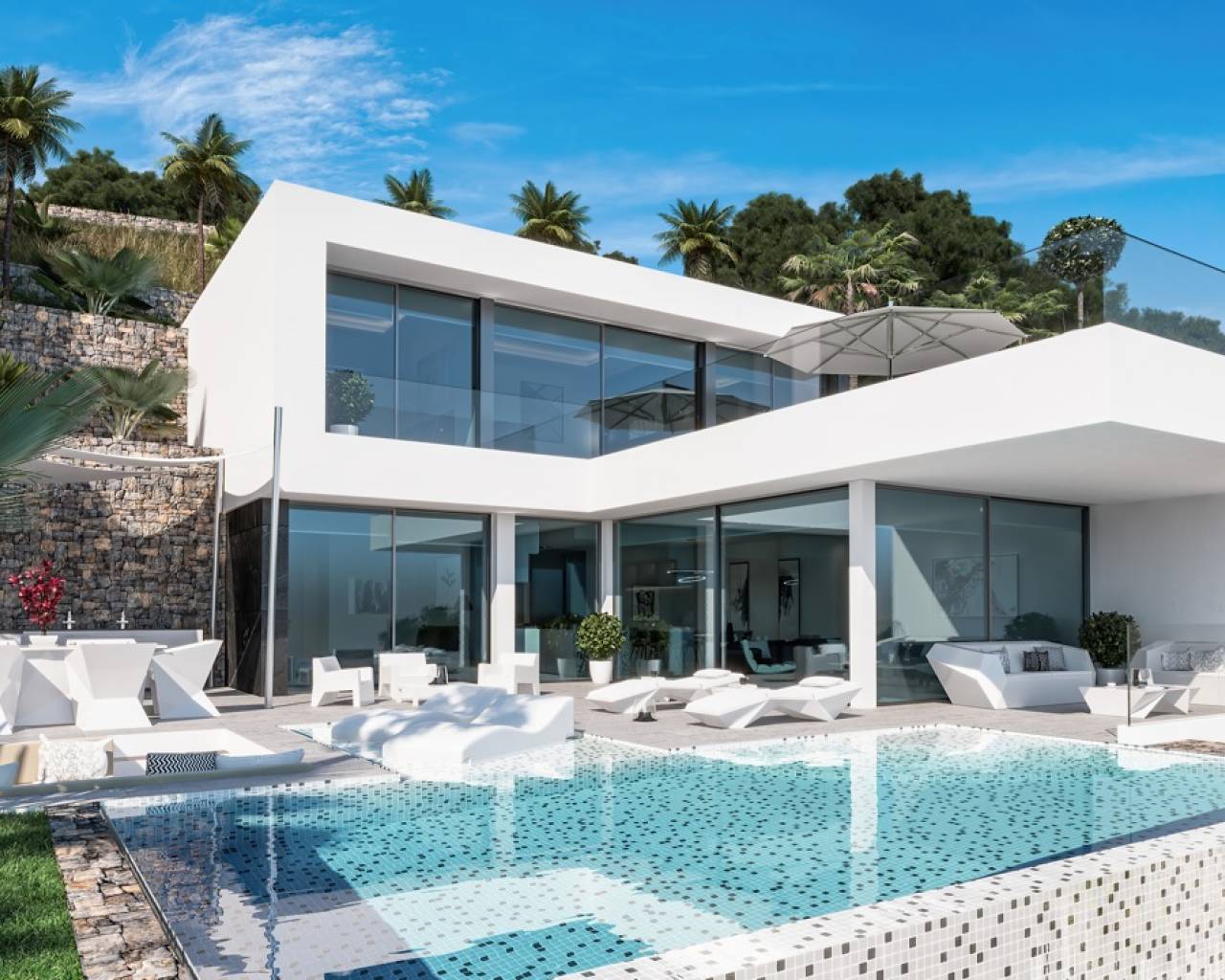 Villa-Chalet - Nueva construcción  - Calpe - Maryvilla