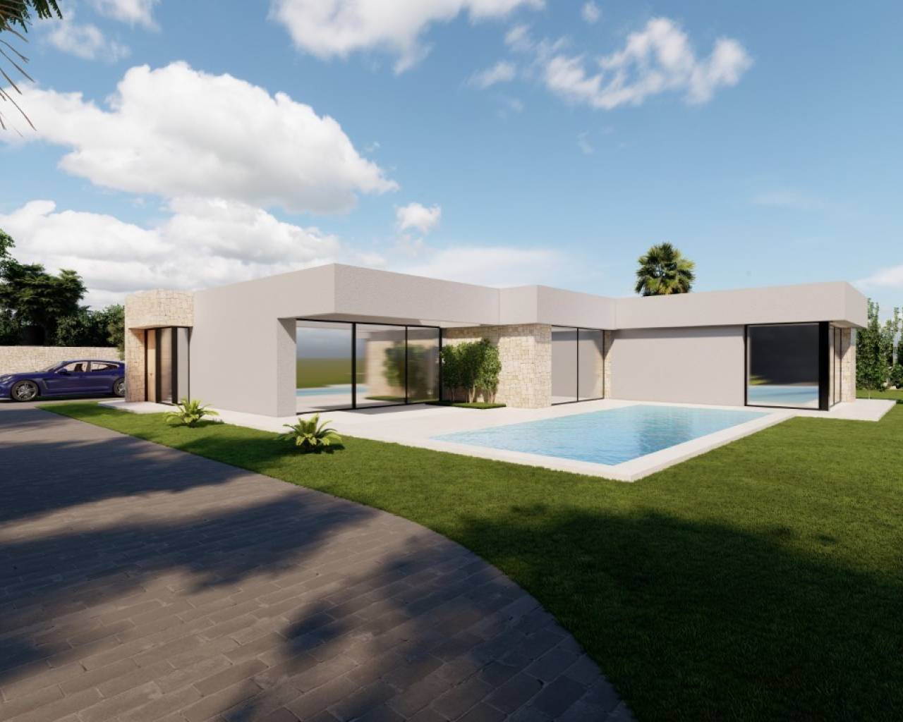 Villa-Chalet - Nueva construcción  - Calpe - Puerto Blanco