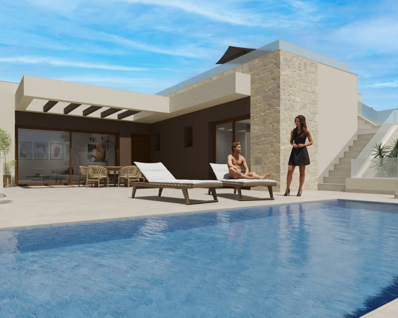 Villa-Chalet - Nueva construcción  - Ciudad Quesada - La  Marquesa Golf