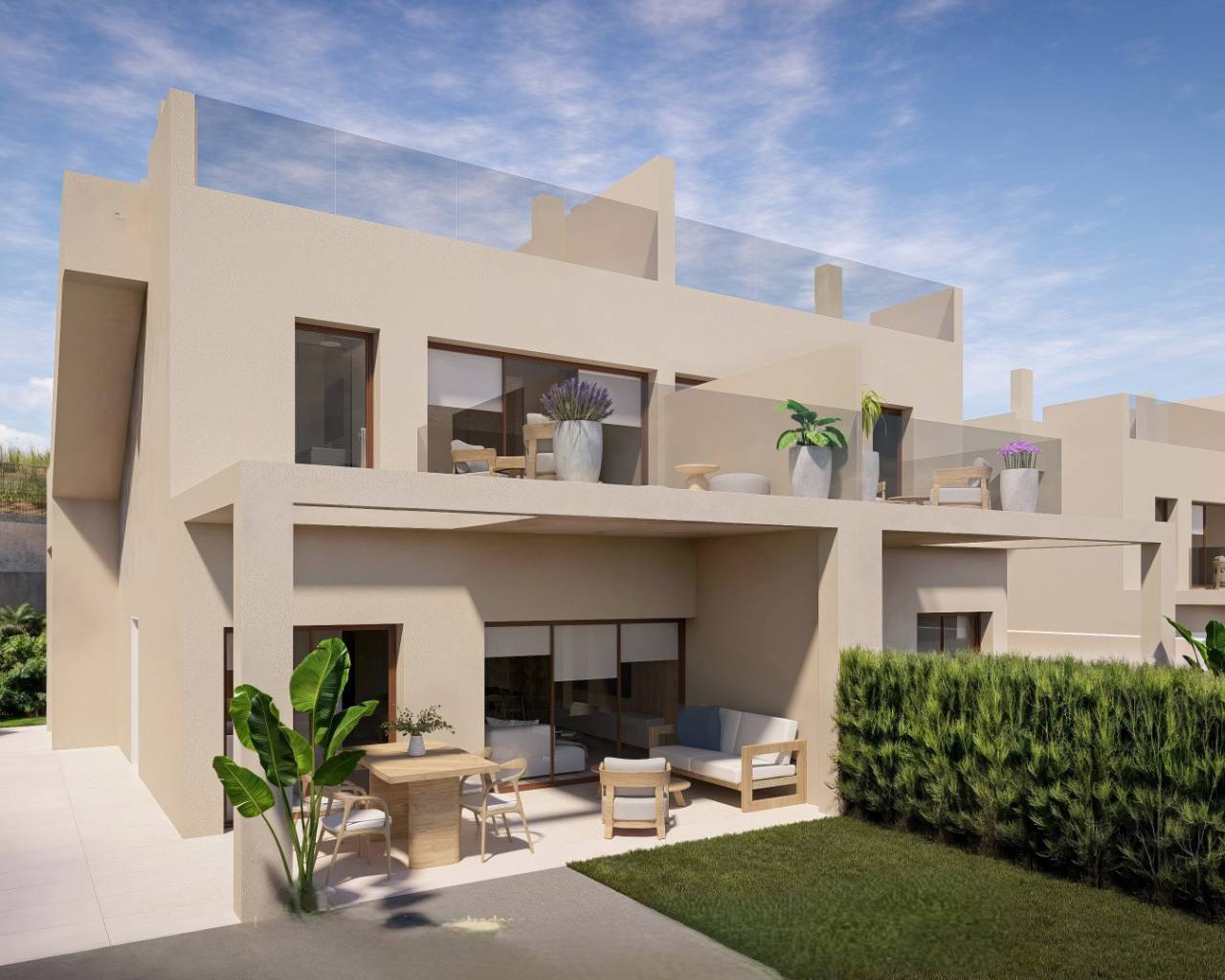 Villa-Chalet - Nueva construcción  - Corvera - Corvera