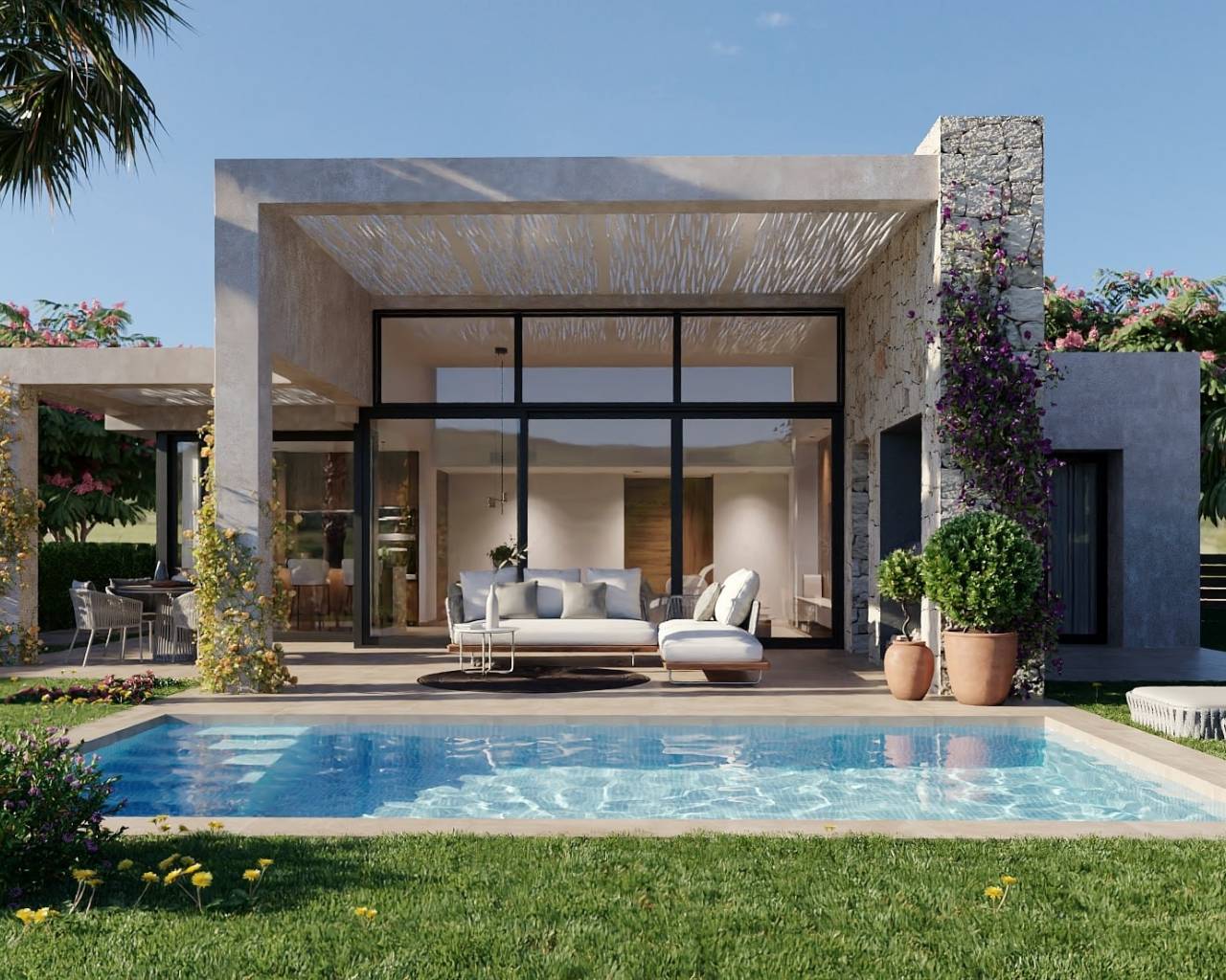 Villa-Chalet - Nueva construcción  - Cuevas Del Almanzora - Villaricos