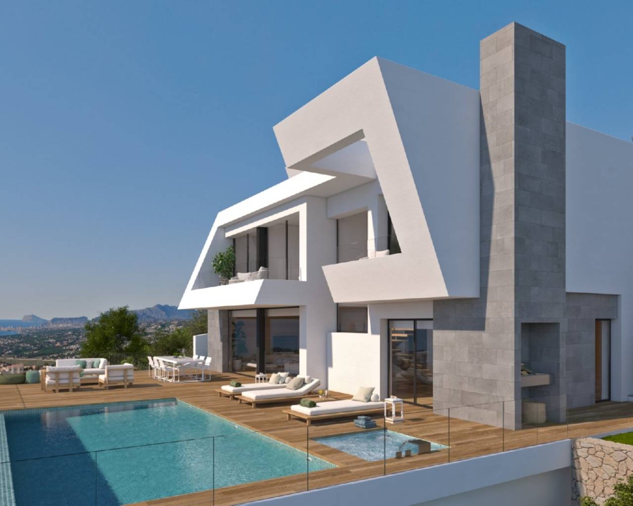 Villa-Chalet - Nueva construcción  - Cumbre del Sol - Cumbre del Sol